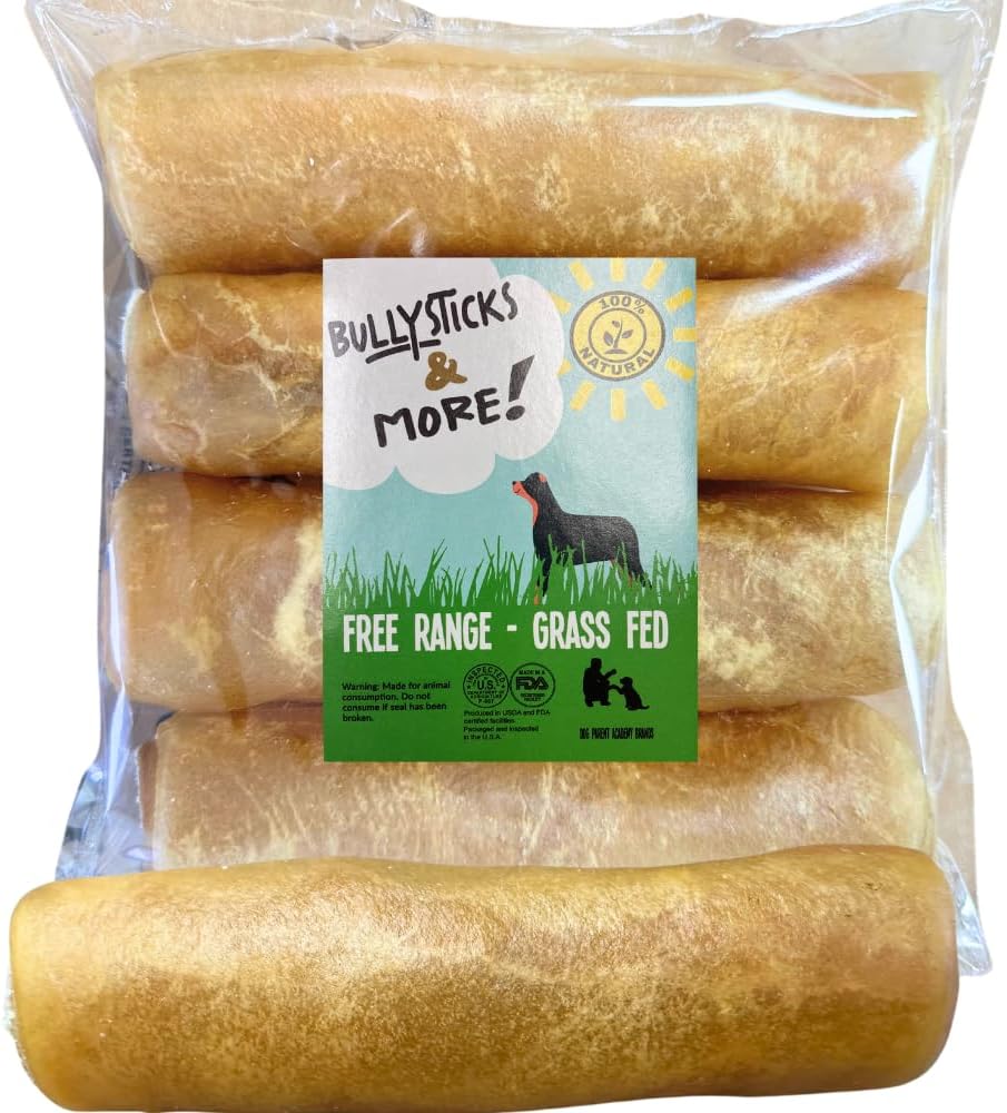 Beef Collagen Rolls for Dogs - Extra Thick Chews for Health