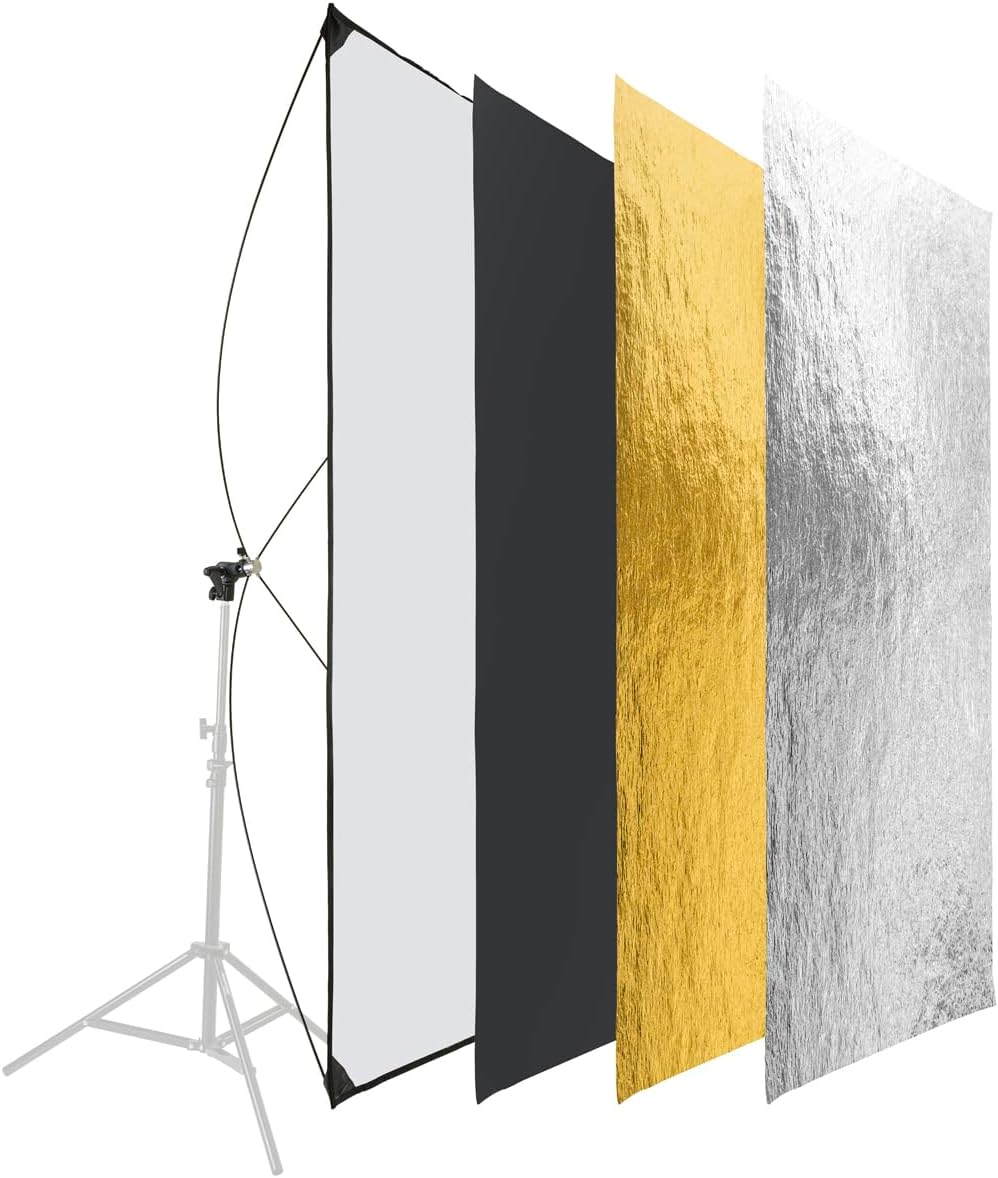 Glow Light Reflector Panel for Photo Studio Photography 35 x 70