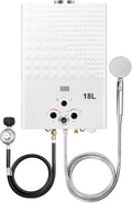 Tankless Water Heater Propane 4.74GPM 18L Outdoor Portable - Instant