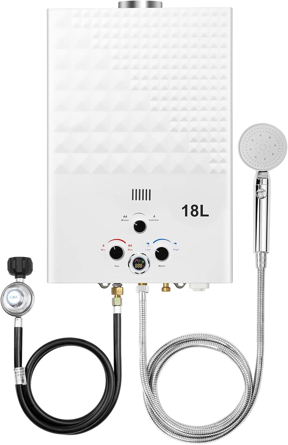 Portable Propane Water Heater - Instant Hot Water Anywhere!