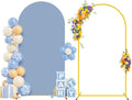 Arch Backdrop Stand Cover Dusty Blue 4x7.2ft Metal Arch Set - Event