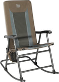 TIMBER RIDGE High Back Rocking Chair - Portable & Heavy Duty