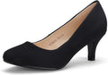 Women's Classic Low Heels Kitten Pumps 2 in Heel - Office to Wedding