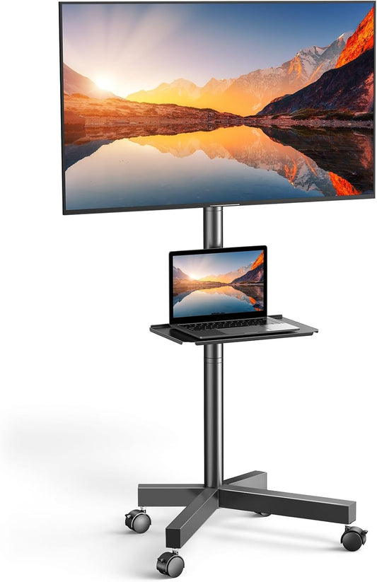 Portable TV Cart for 23-60 Screens by PERLESMITH