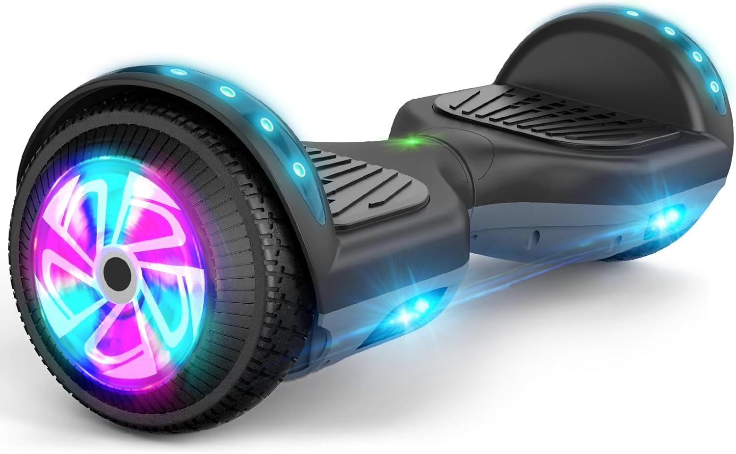 Self Balance Scooter 6.5 inch with Speaker and LED Lights Red