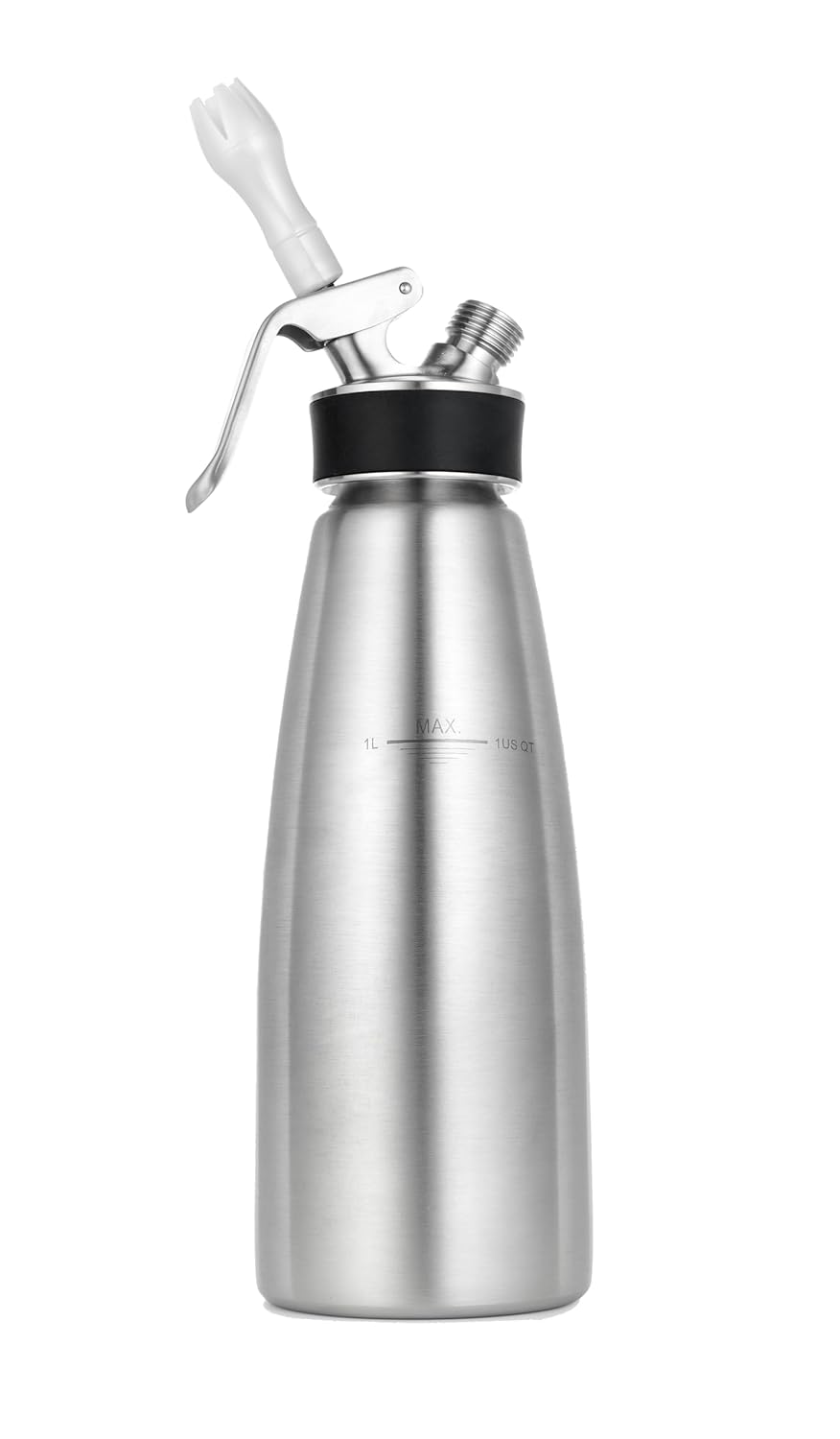 iSi Cream Profi Whip - 4-5x Whipped Cream Volume, Stainless Steel, Dishwasher Safe