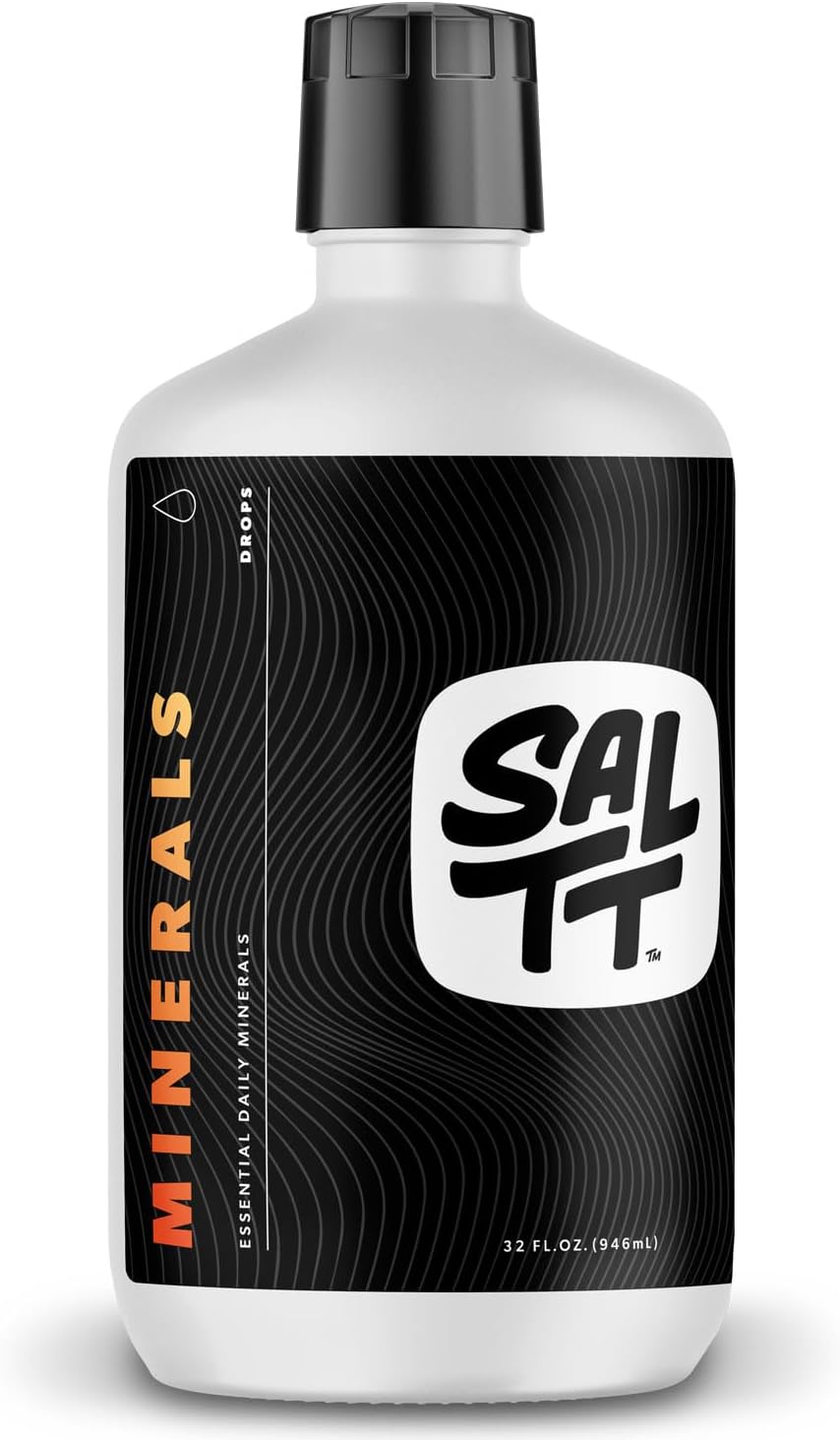SALTT Minerals Drops for Electrolyte Balance - 32 oz Nutrient Boost