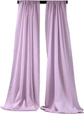 Polyester Poplin Backdrop Drape Panel 5 ft x 9 ft - Lilac