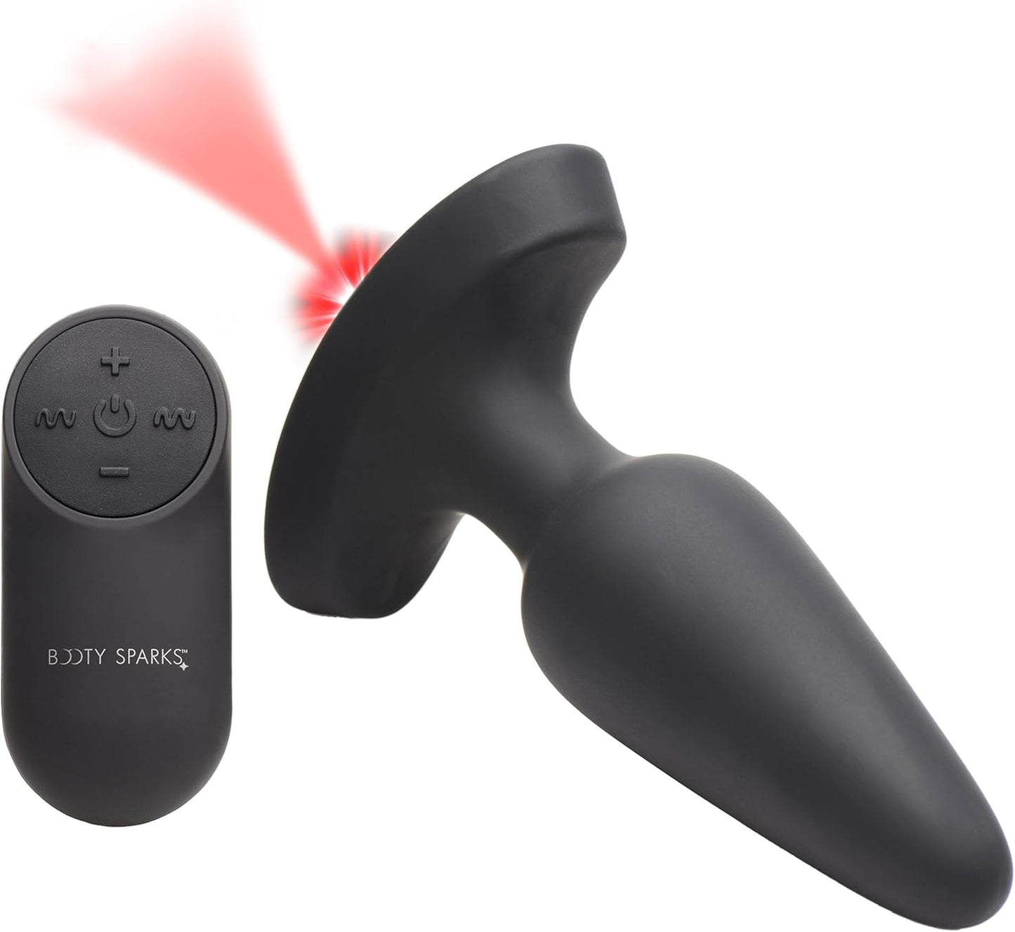 Laser Series 28X Medium Vibrating Anal Plug for Couples & Solo