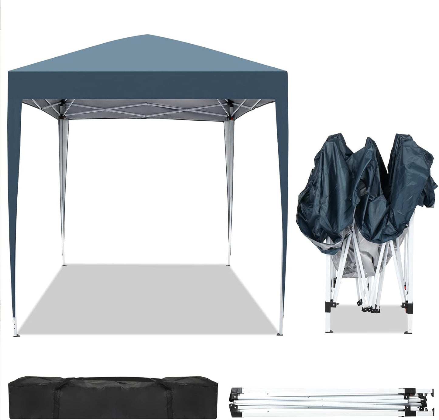 Outvita 6.5x6.5ft Pop Up Canopy Tent for Outdoor Events
