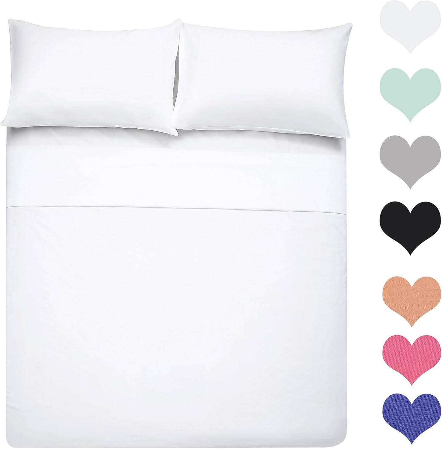 Best Season Full Size Sheet Set 400 Thread Count Cotton Quality