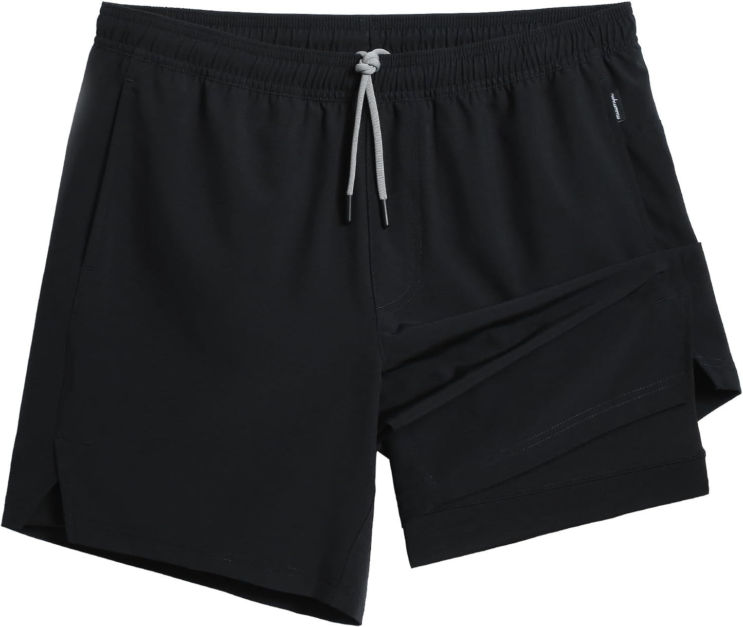 maamgic Gym Shorts for Men 7 inch Inseam Quick Dry Athletic