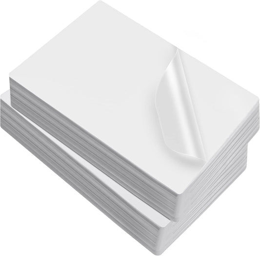 400 Pack 5.3x7.4 Inch 3 Mil Clear Laminating Pouches by Cindeer - Enhance Your Documents!