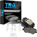 TRQ Front Brake Pads Ceramic Compatible with 2019-2020 Hyundai Santa