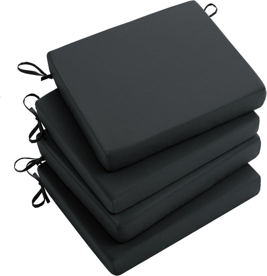 Qirroboni Outdoor Chair Cushion Set of 4 for Patio Furniture