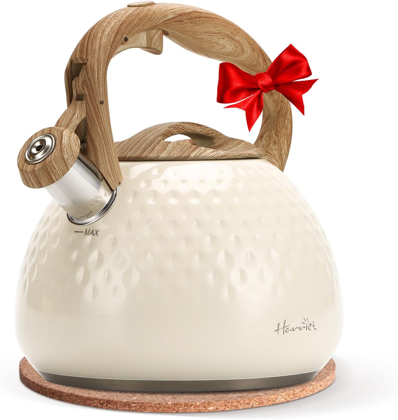 Harriet Tea Kettle 2.5QT Whistling Stovetop Kettle for All Stoves
