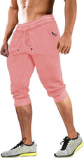 MAGCOMSEN Men's 3/4 Joggers Capri Pants Slim Fit - Performance