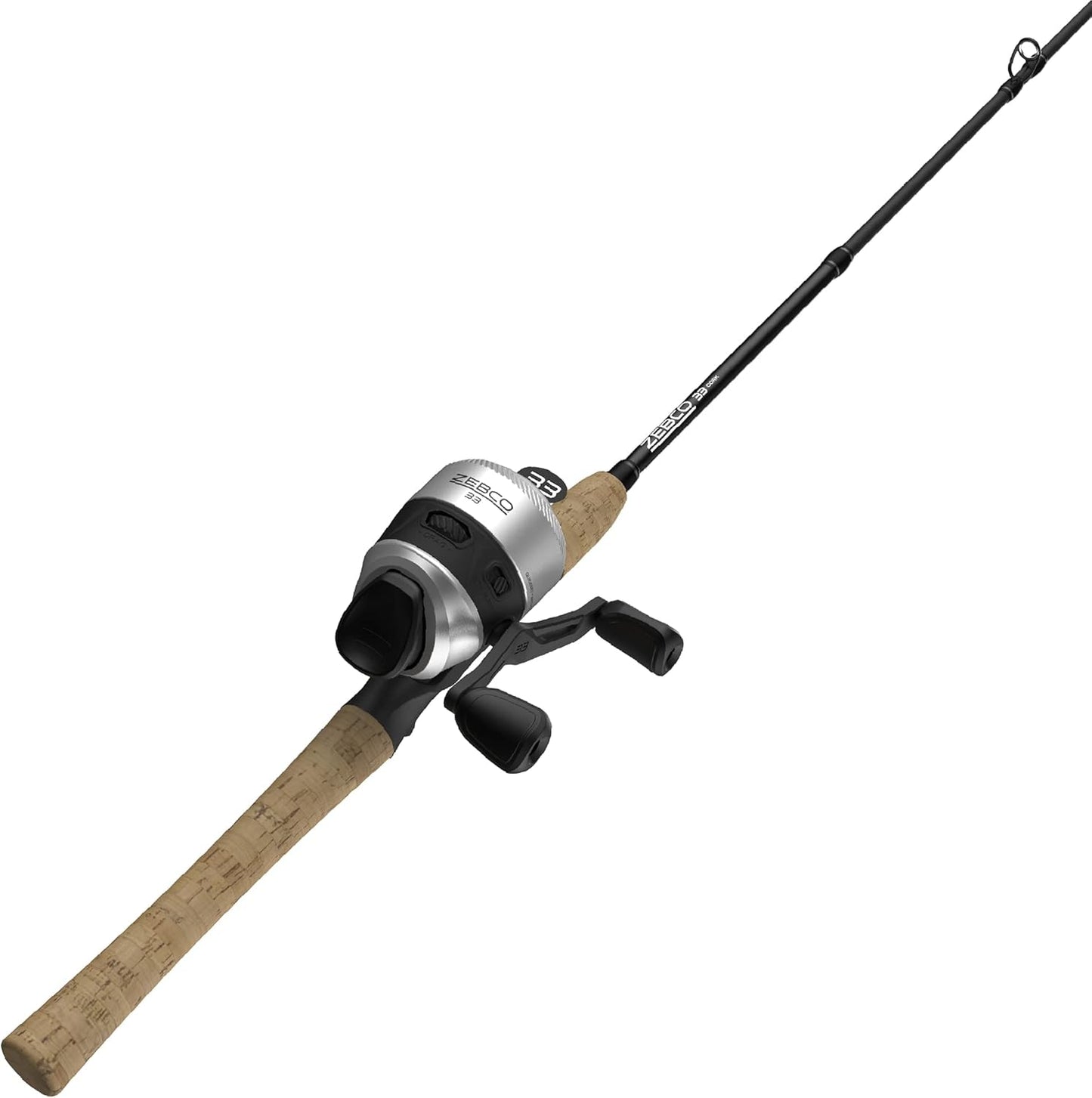 Zebco 33 Cork Reel and Fishing Rod Combo for All Anglers