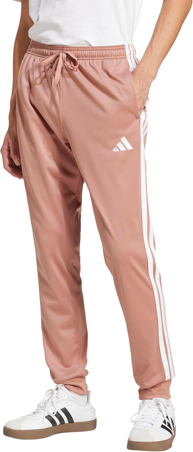 adidas Men's 3-Stripes Tapered Track Pants for Comfort and Style