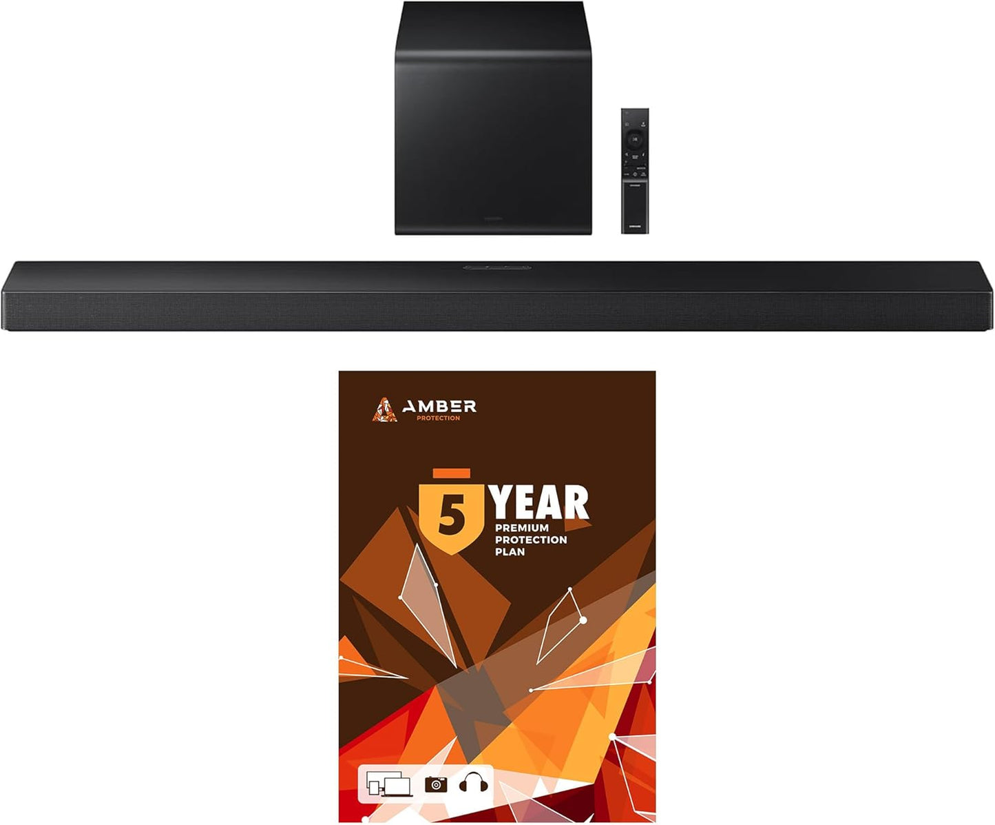Samsung HW-QS700F Dolby Atmos Soundbar with Subwoofer Bundle