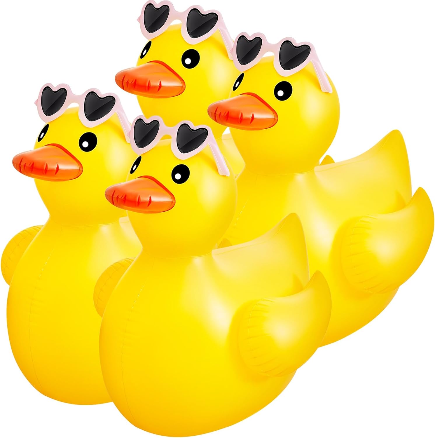 Giant Inflatable Duck Pool Float for Kids Summer Fun