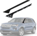 A-Pillar Front Molding Windshield Trim Left Outer & Inner - Driver