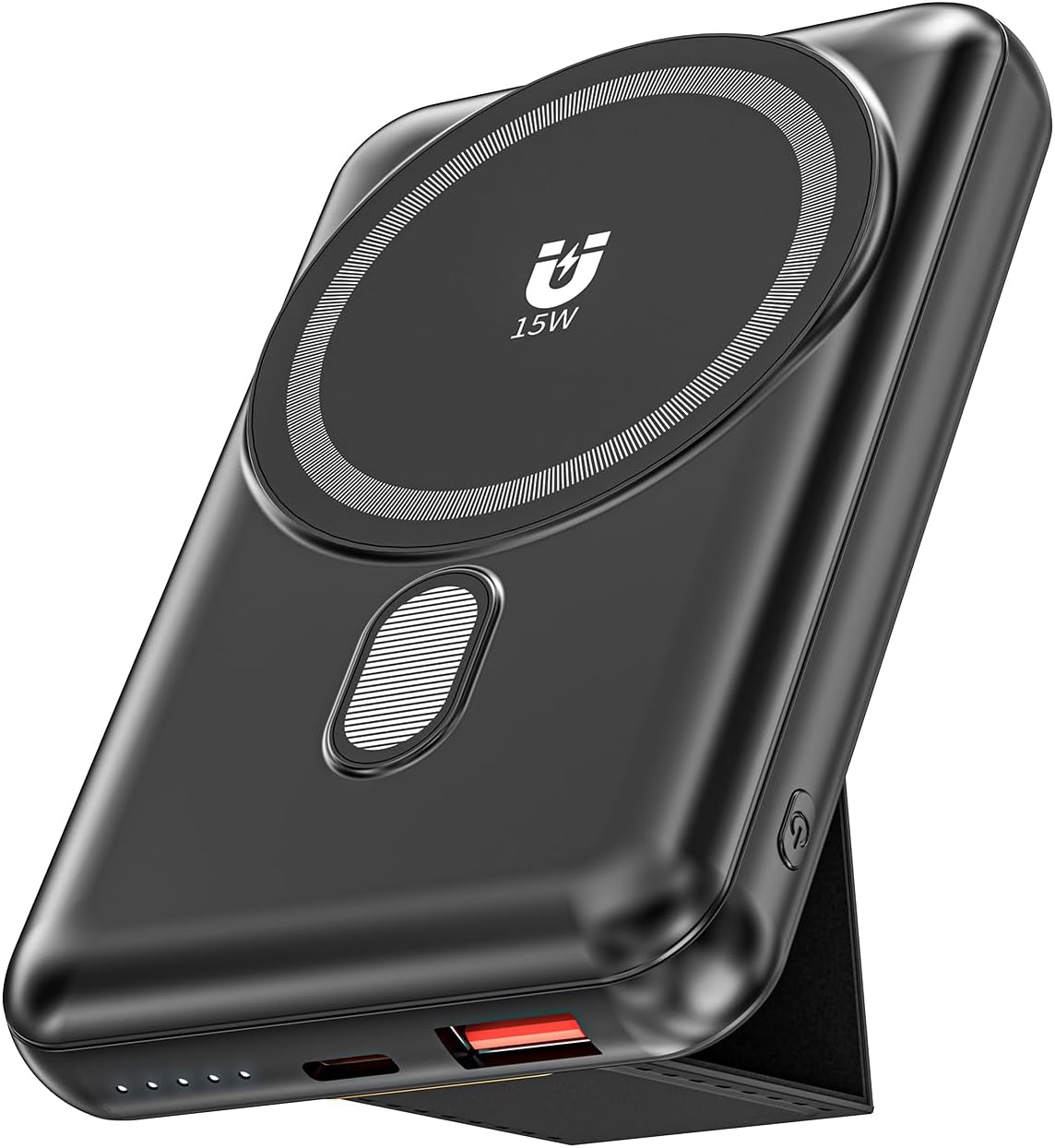 15W Fast Charge Magnetic Power Bank - Compact & Powerful