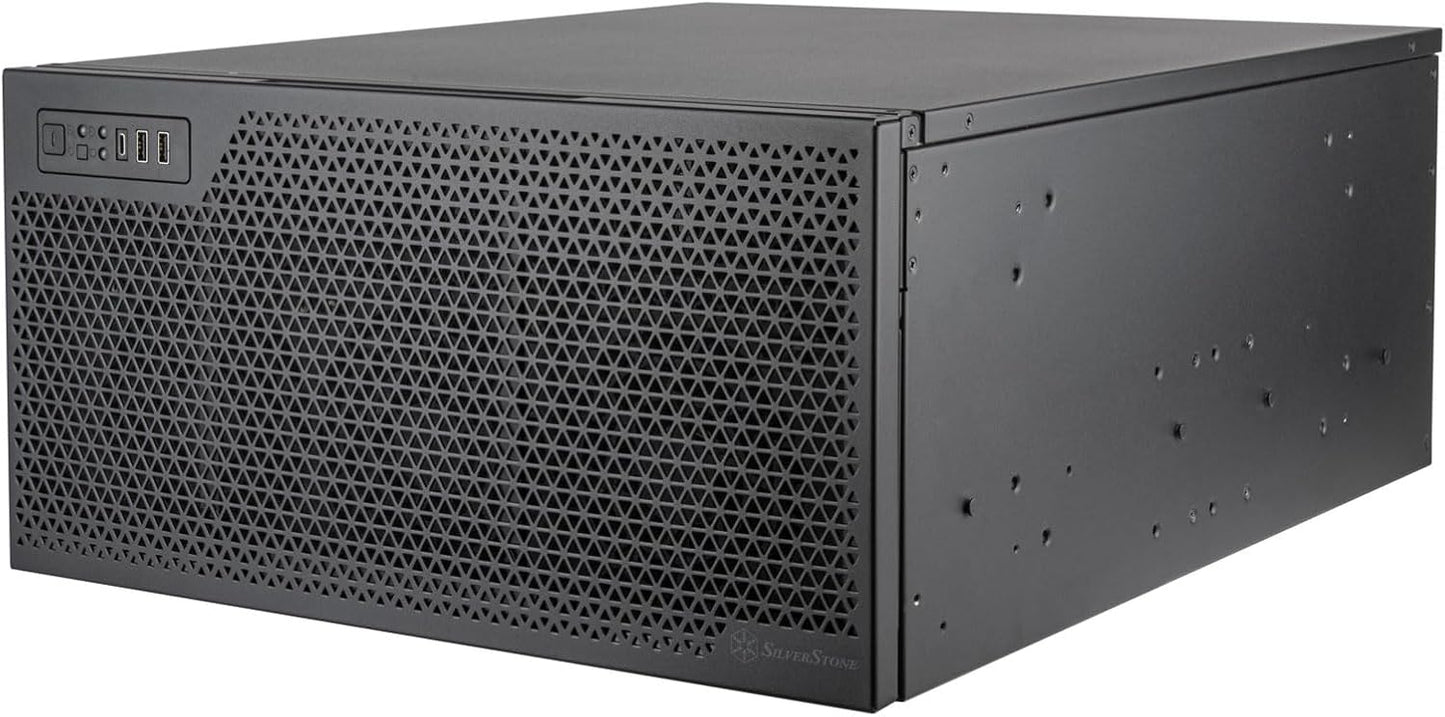 SilverStone RM52 Rackmount Server Chassis with Liquid Cooling