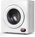 Portable 1400W Clothes Dryer - Stainless Steel Tub, LCD Panel - Compact & Powerful