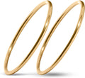 1mm 14K Gold Filled Ring for Women & Girls - Dainty Stackable Band