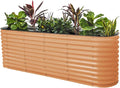 32 in Extra Tall Raised Garden Bed Kit Terra Cotta - 9 in 1 Modular
