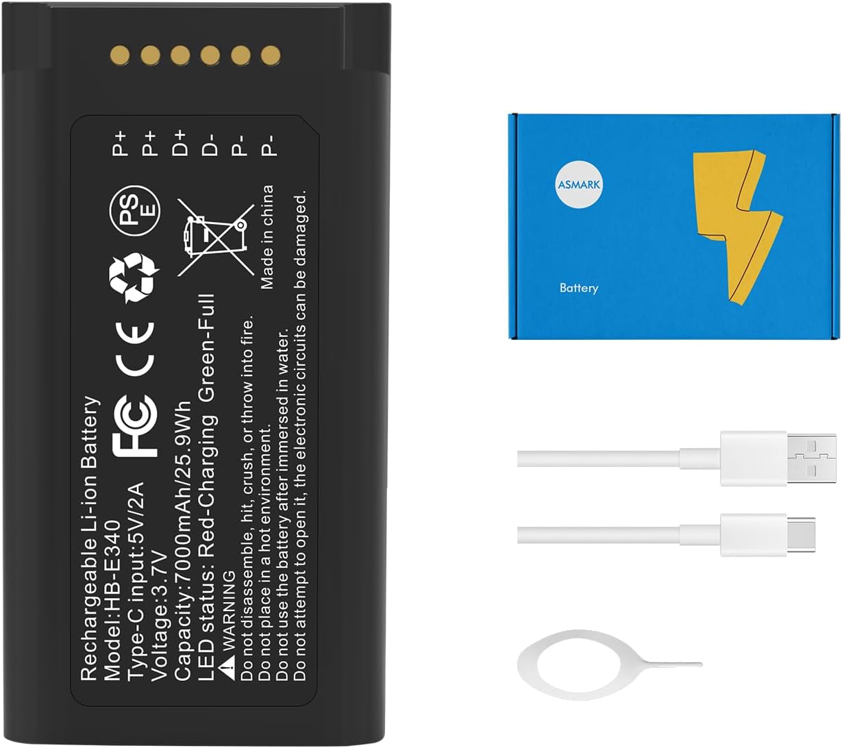 E340 Rechargeable Battery Upgrade by ASMARK