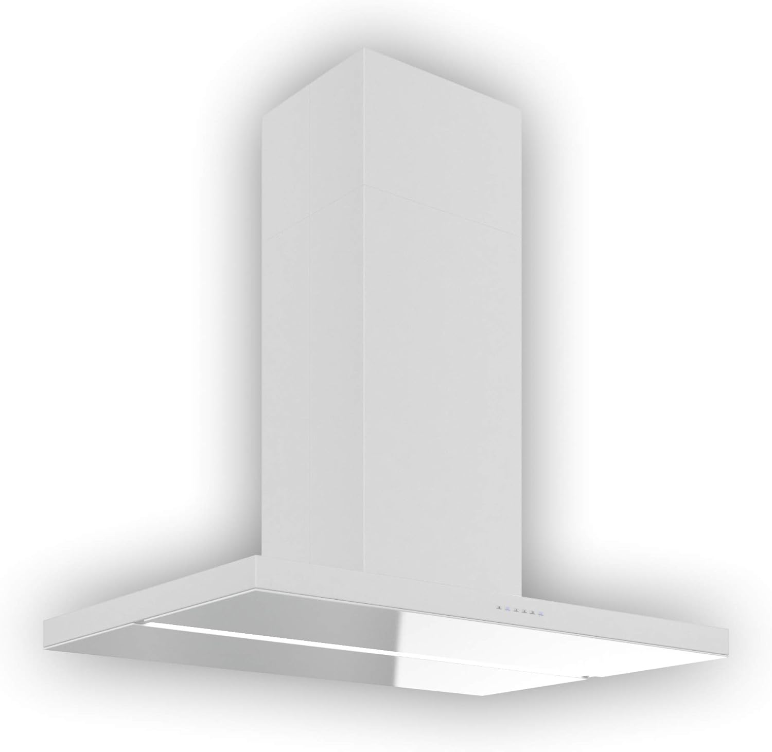 Futuro Range Hood 36in 940-CFM | Viale White Island-Mount