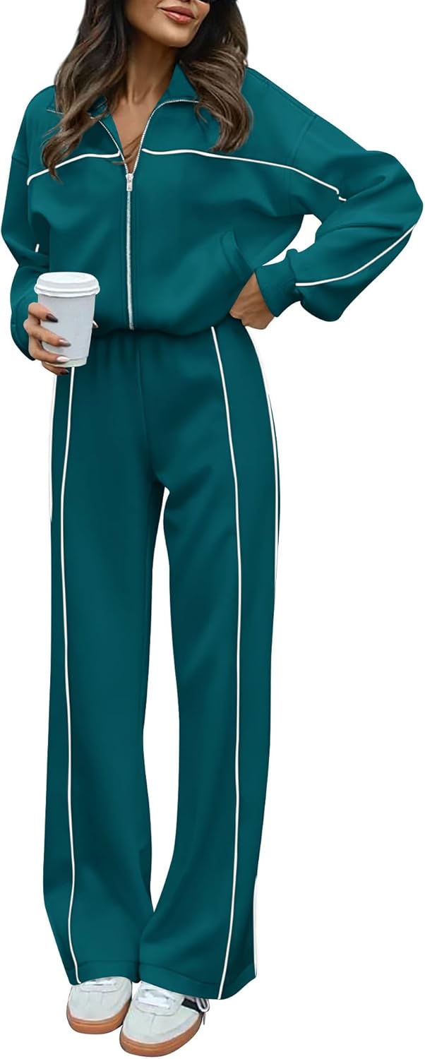 BTFBM Women's Two Piece Tracksuit Set for Fall 2025 Fashion