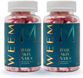 WEEM Hair Skin and Nails Gummies - Vegan Biotin Boost