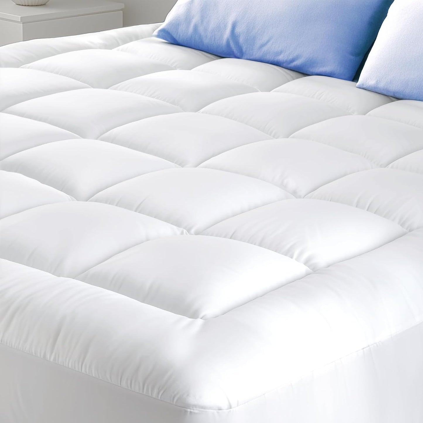 Cloud-Like Twin XL Mattress Topper for Back Pain Relief