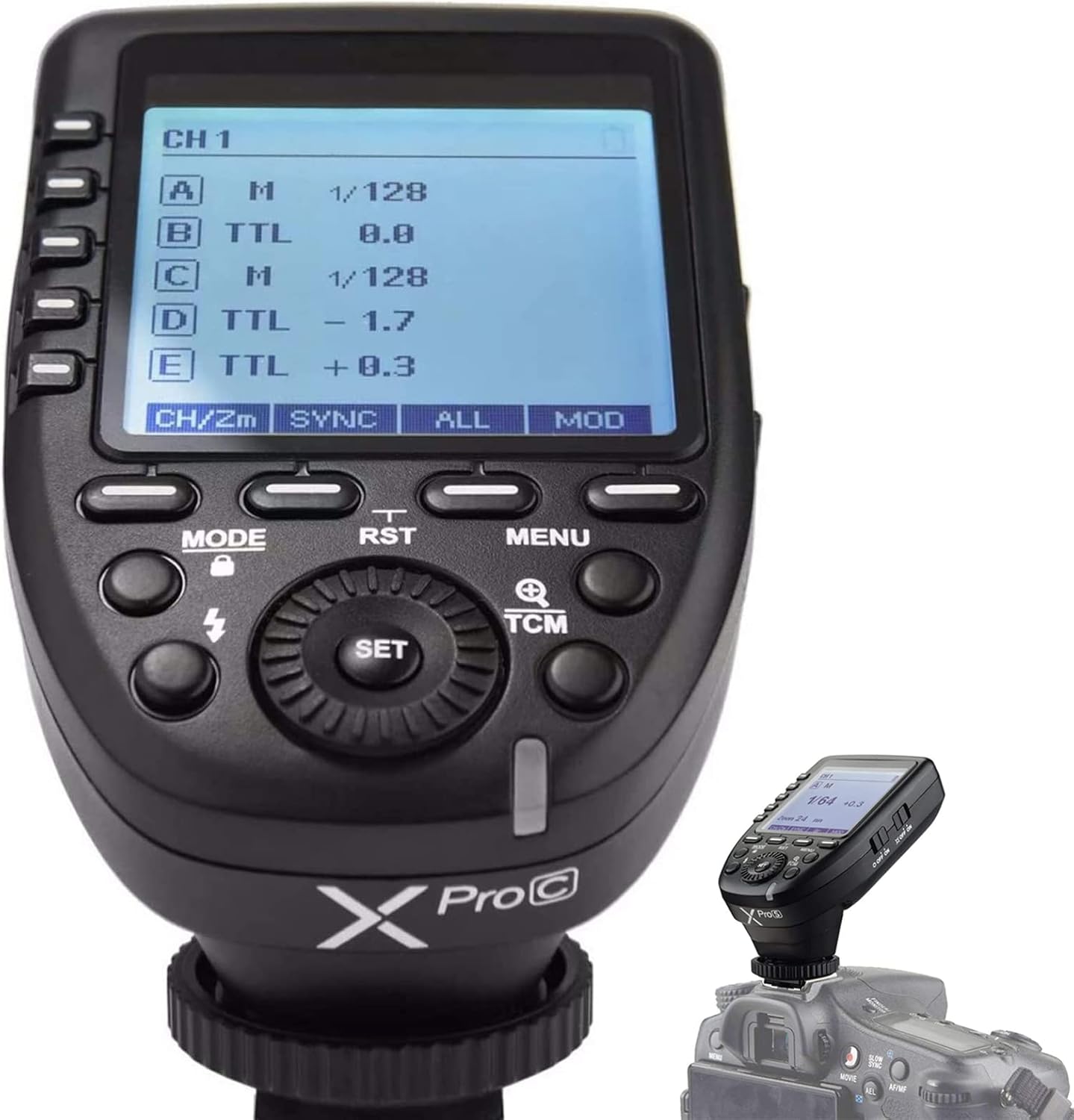 Godox Wireless Flash Trigger Transmitter for Canon Cameras
