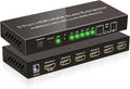 SkycropHD 4K@60Hz HDMI Switch Audio Extractor - 5 In 1 Out