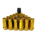 Lug Nuts M12x1.5 Open End Taper Acorn Seat - Forged Locknut Set