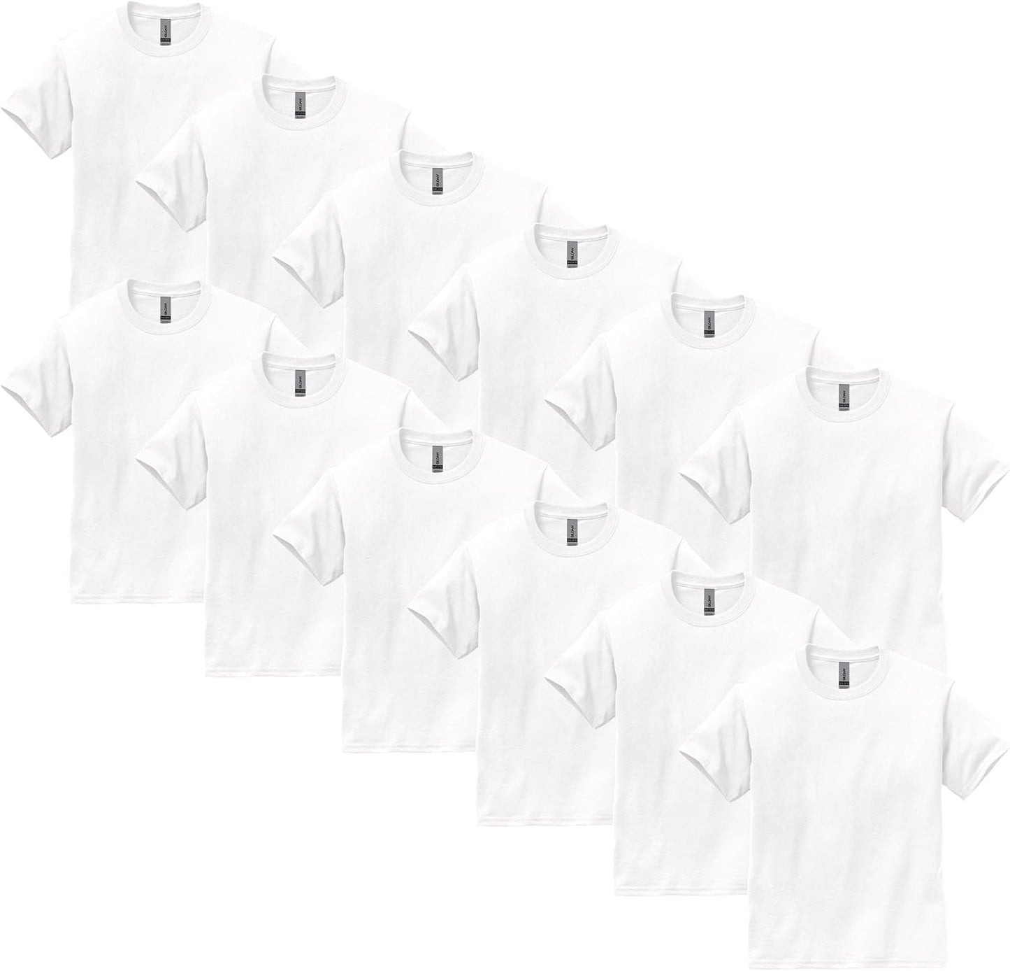 Gildan Youth Ultra Cotton T-Shirt Multipack for Everyday Wear