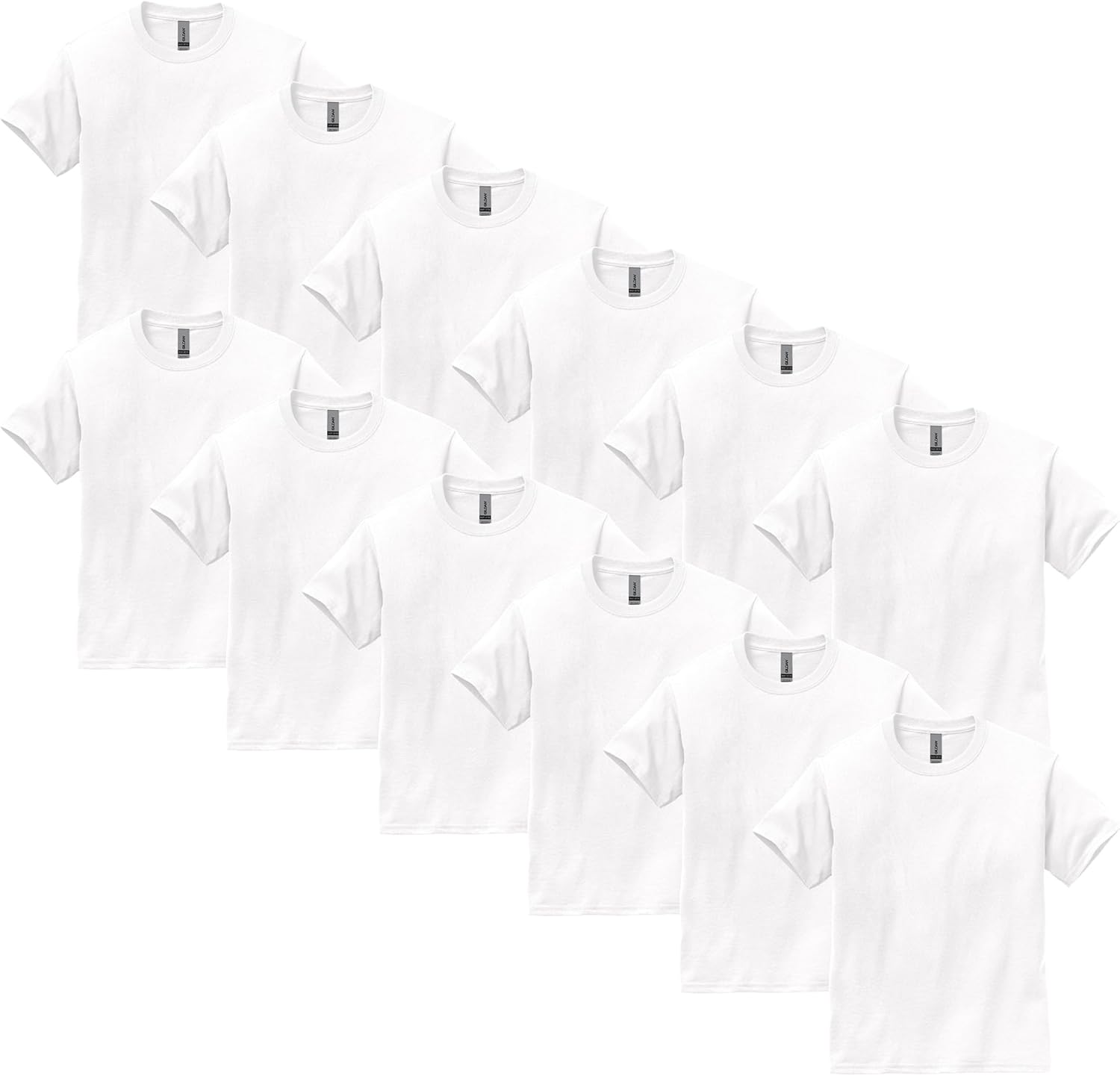 Gildan Youth Ultra Cotton T-Shirt Multipack for Everyday Wear