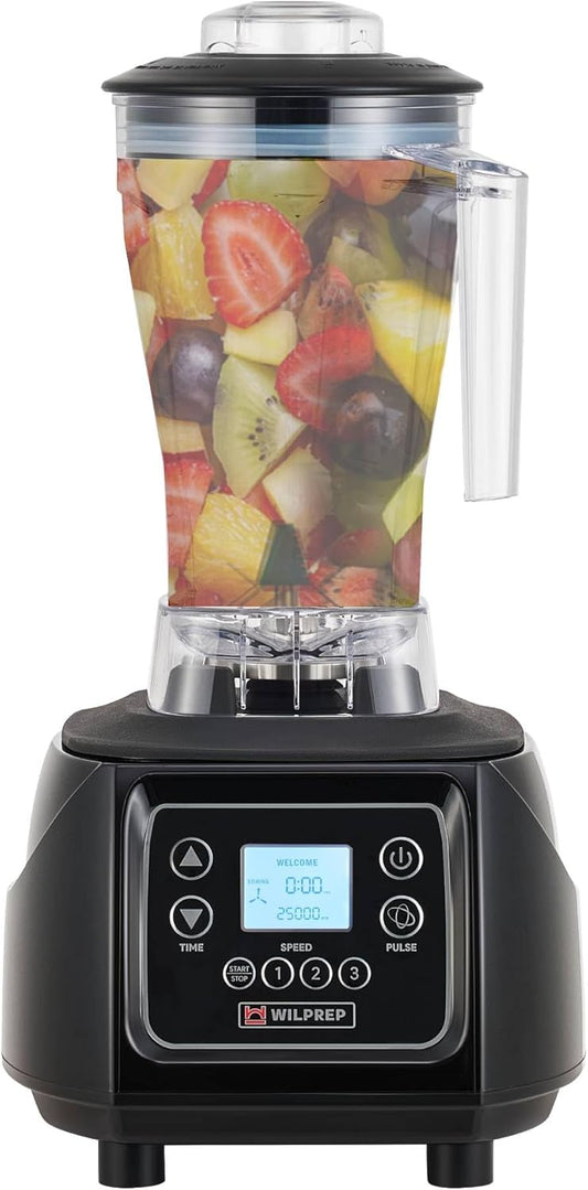 Wilprep 2HP Commercial Blender: Speed & Precision!