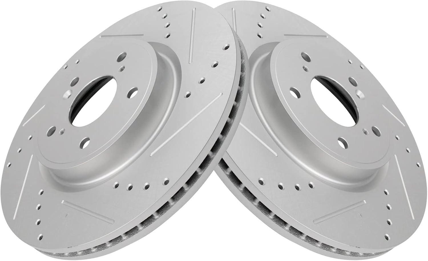 TRQ Front Performance Brake Rotors Set for Honda Accord & CR-V