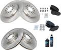 Front and Rear Brake Pad & Rotor Kit Compatible with 2011-2015
