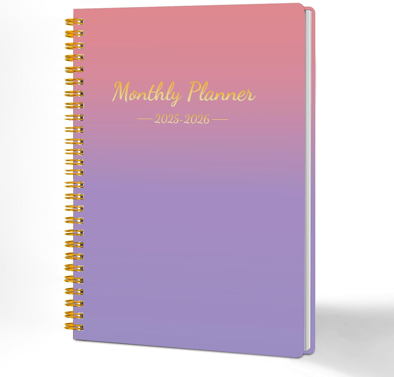 2025-2026 Monthly Planner: Achieve Goals with Habit Tracker & To-Do List