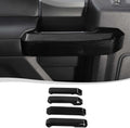 Voodonala F-150 2015-2020 Inner Door Handle Covers Trim - Black Wood