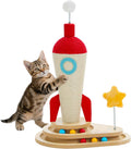 Cat Scratching Post Rocket Sisal Scratcher - Stable Indoor Toy