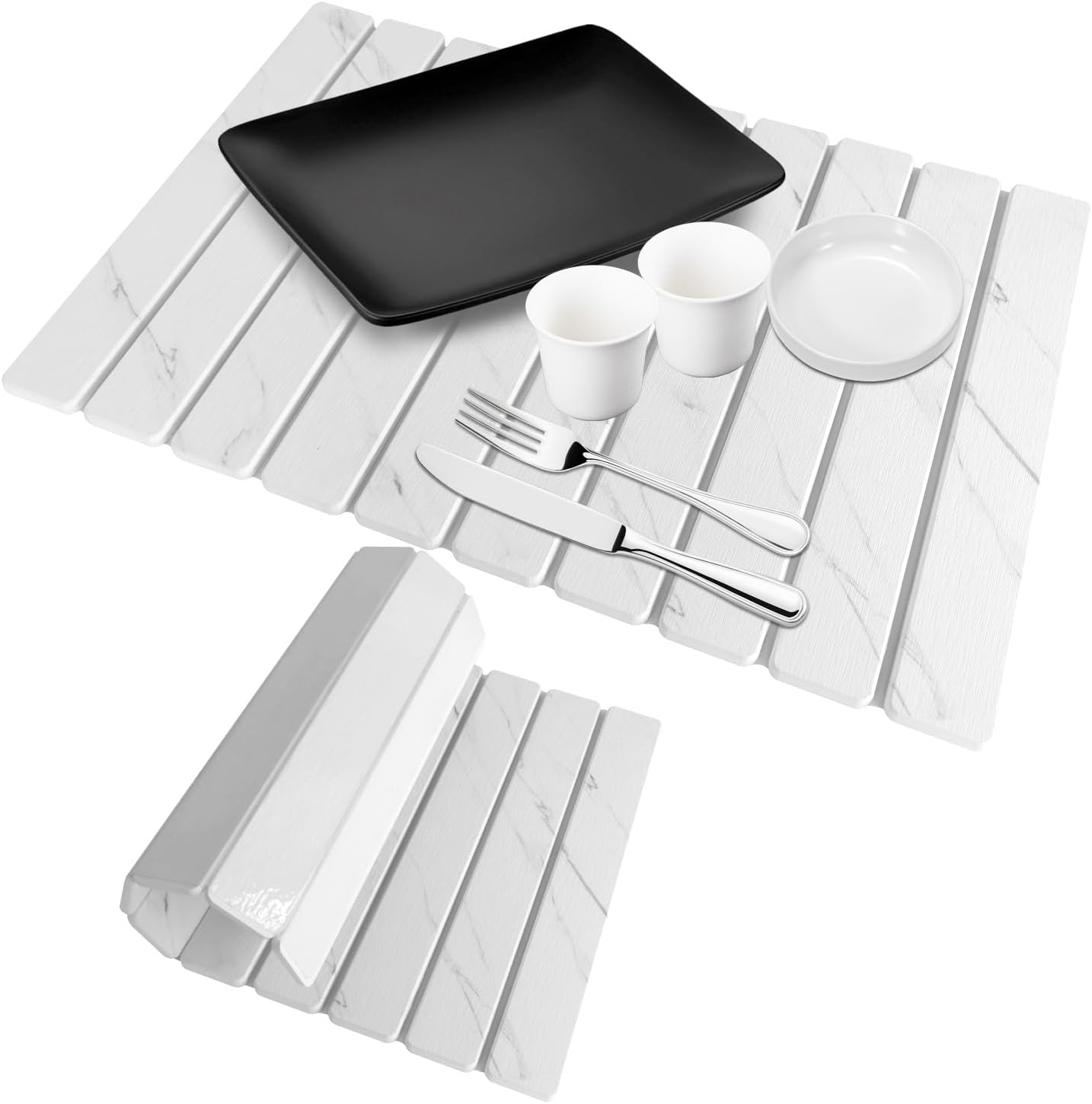 Hopegiver Stone Drying Mat for Quick Drying Dishes & Utensils