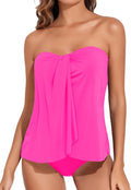 Tempt Me Two Piece Tankini Swimsuit - Flattering Tummy Control