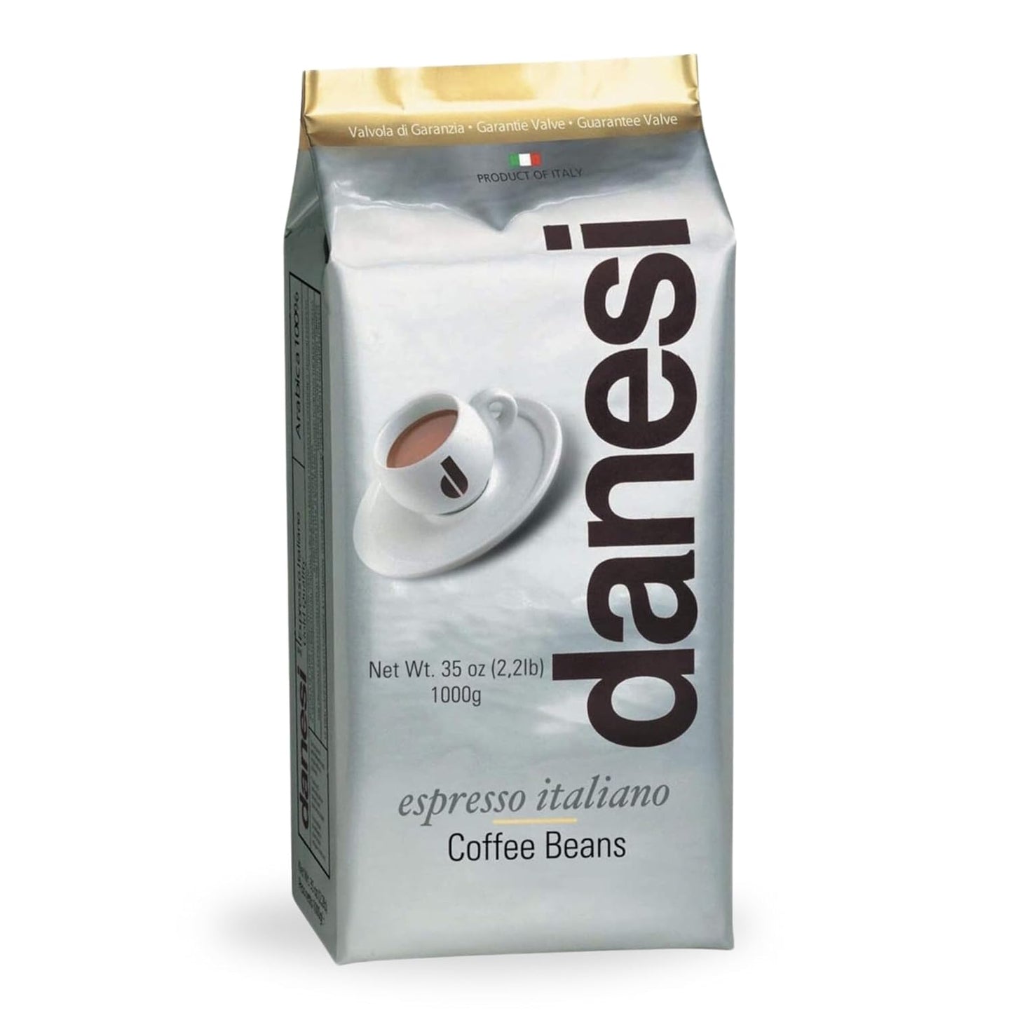 Danesi Caffe Gold Espresso Beans - Medium Roast - 2.2lb